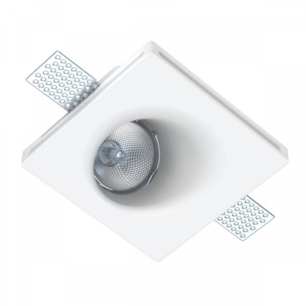 ΧΩΝΕΥΤΟ ΓΥΨΙΝΟ ΟΡΟΦΗΣ 1x GU10 max 10W - Spotlight