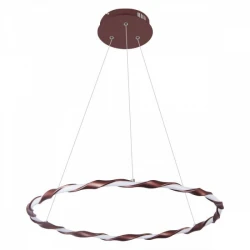 LED Κρεμαστό Φωτιστικό Αλουμίνιο Σε Καφέ 35W 3325Lm 3000K Spotlight