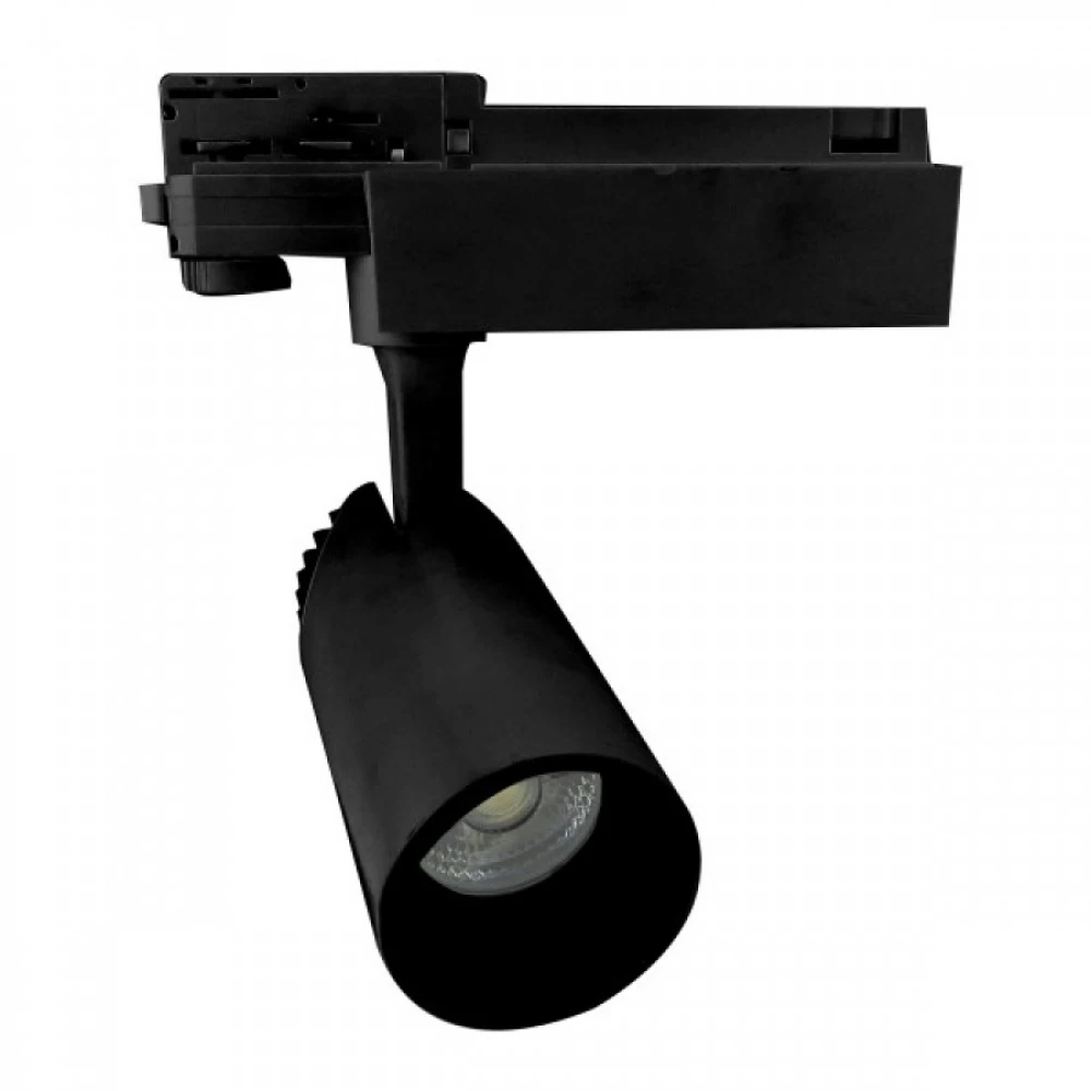 SPOT ΡΑΓΑΣ LED ΡΥΘΜΙΖΟΜΕΝΟ 30W 4000K ΜΑΥΡΟ Spotlight