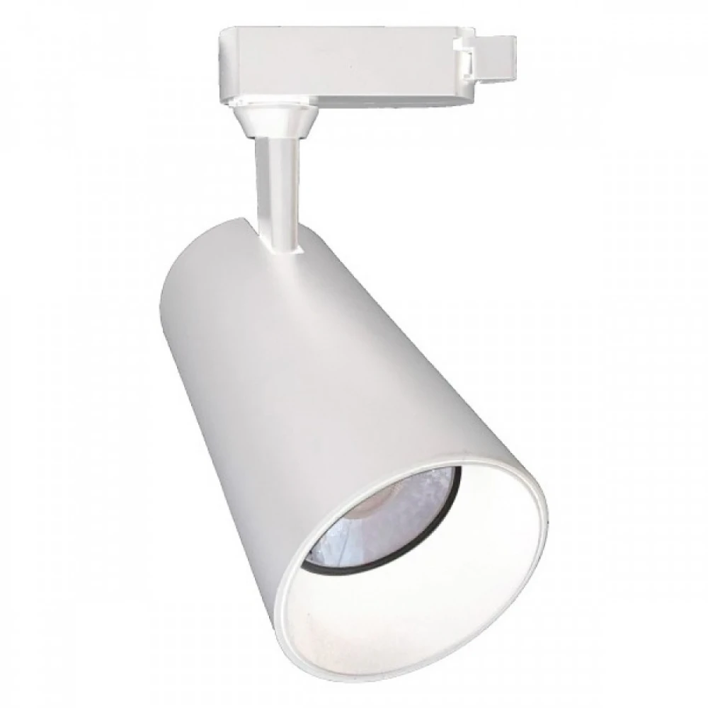 ΦΩΤΙΣΤΙΚΟ ΡΑΓΑΣ LED ΜΟΝΟΦΑΣΙΚΑ 20W 4000K Ουδέτερο Λευκό - Λευκό - Spotlight