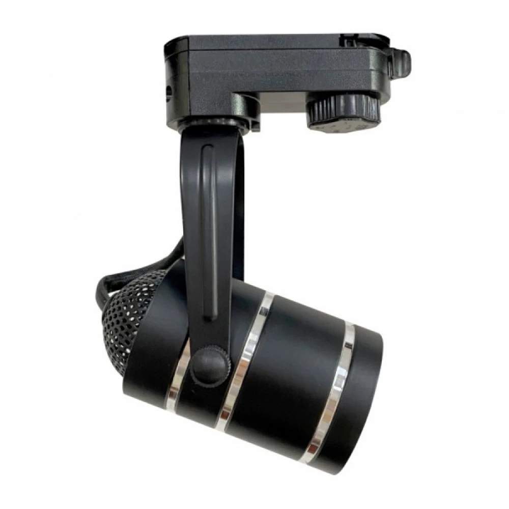 Φωτιστικό Ράγας Τριφασικό Σποτ Μαύρο 1xGU10 max 10W Spotlight