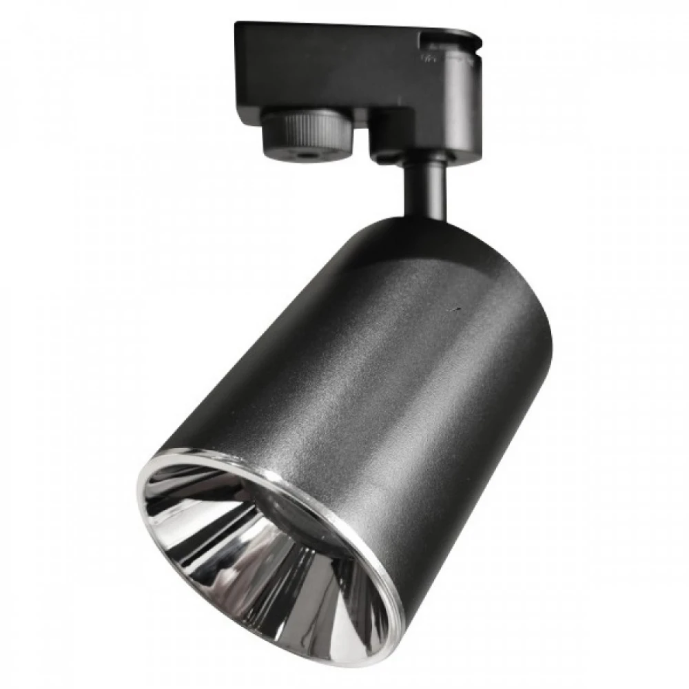 ΣΠΟΤ ΡΑΓΑΣ 1 ΦΑΣΕΙΣ GU10 10W Μαύρο - Spotlight