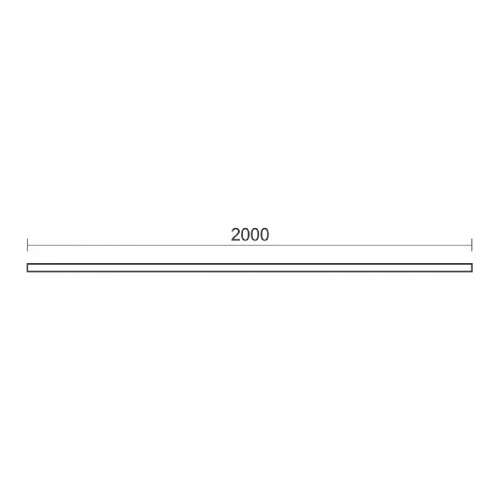 ΜΟΝΟΦΑΣΙΚΗ Ράγα 2 Μέτρα Μαύρη - Spotlight