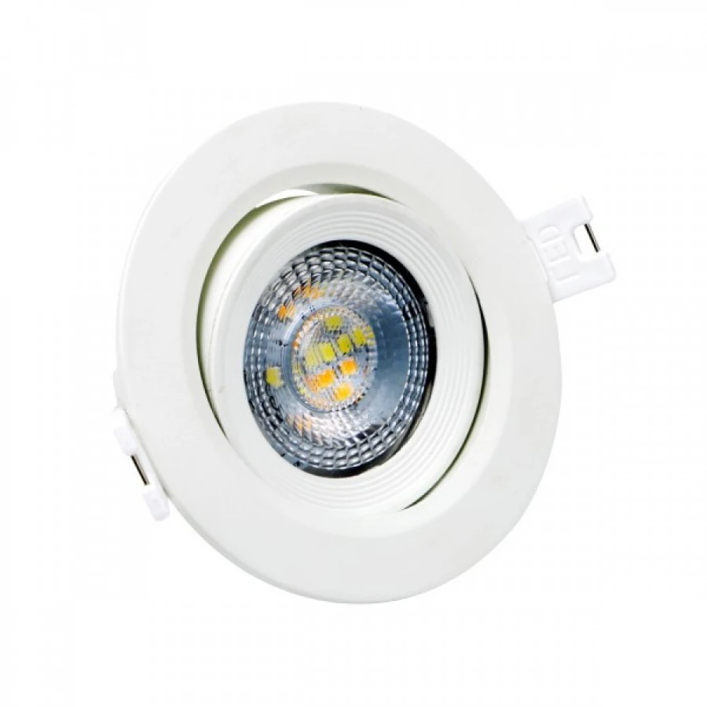 ΧΩΝΕΥΤΟ LED ΟΡΟΦΗΣ CCT ΠΕΡΙΣΤΡΕΦΟΜΕΝΟ 12W 3000K | 4000K | 6000K Στρογγυλό SpotLight