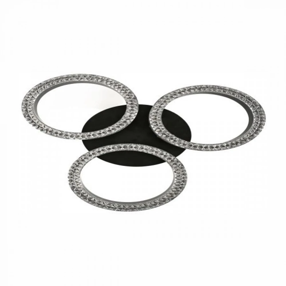 ΠΛΑΦΟΝΙΕΡΑ ΟΡΟΦΗΣ LED CCT 40W 3000K | 4000K | 6000K ΜΑΥΡΗ - Spotlight