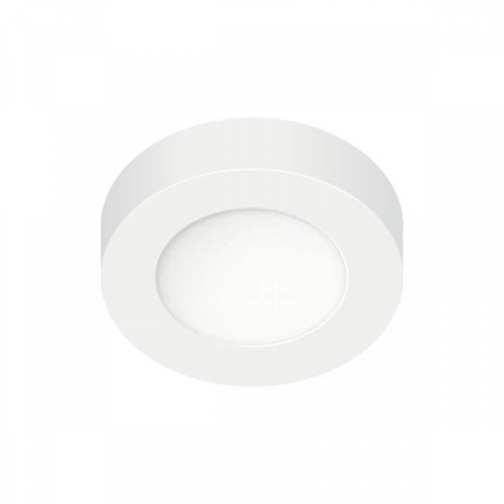 6W Πάνελ Οροφής Στρογγυλό Λευκό Πλαίσιο 600 Lumen 4000k SpotLight