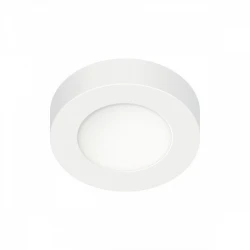 6W Πάνελ Οροφής Στρογγυλό Λευκό Πλαίσιο 600 Lumen 4000k SpotLight