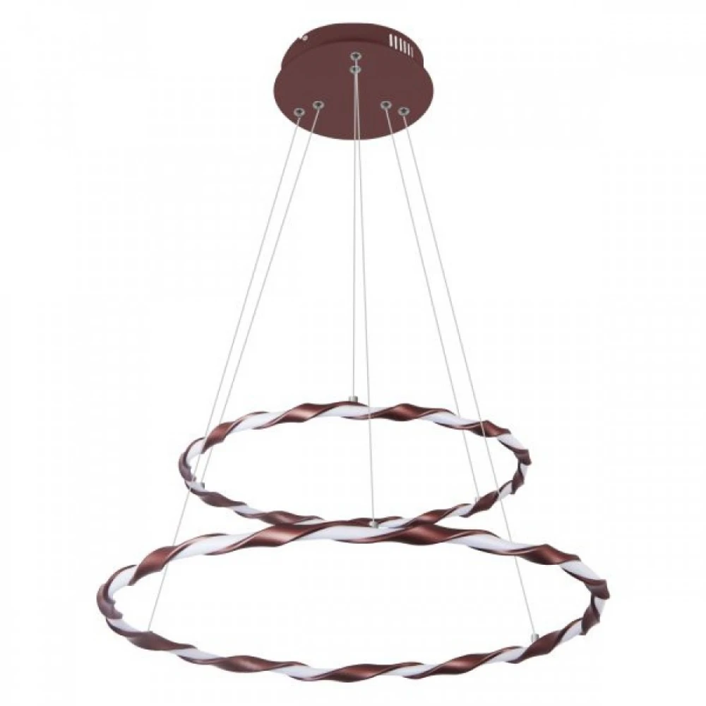 LED Κρεμαστό Φωτιστικό Αλουμίνιο Σε Καφέ 60W 5700Lm 3000K Spotlight