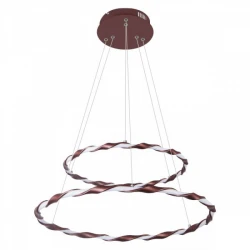 LED Κρεμαστό Φωτιστικό Αλουμίνιο Σε Καφέ 60W 5700Lm 3000K Spotlight