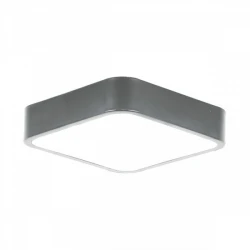 LED Πλαφονιέρα Μεταλλική Γκρι 30x30cm 21W 1890lm 160° - SpotLight