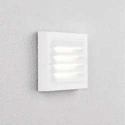 LED Απλίκα Εξωτερικού Χώρου Σε Λευκό Χρώμα Τετράγωνη 6W - Spotlight