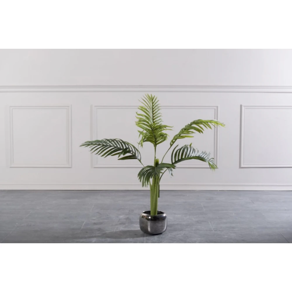 Τεχνητο Φυτο Φοινικας "Viridis" Πρασινο 100 εκ.