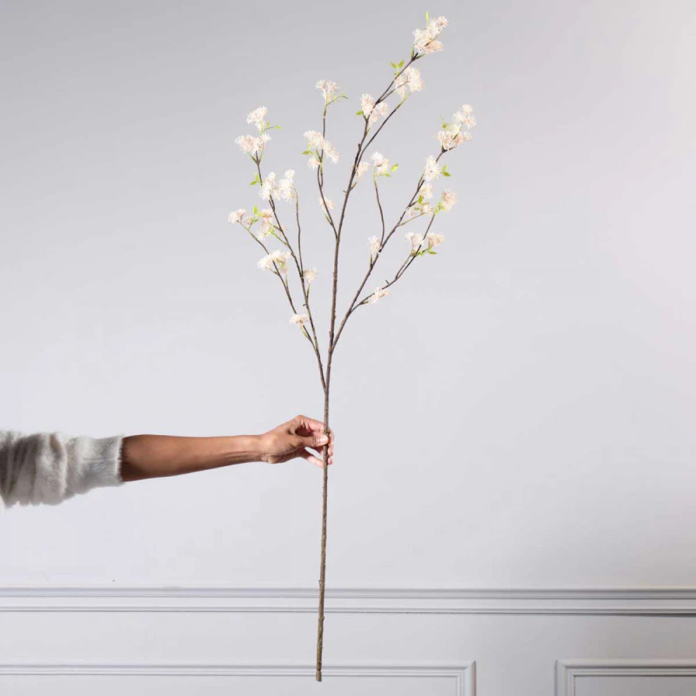 Τεχνητό Κλαδί Ροδακινιά Μπεζ 126 εκ.