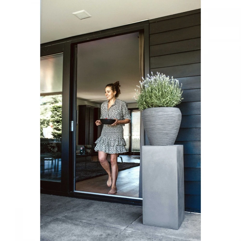 Ανθοστήλη PVC Γκρι CE 36x36x79 εκ