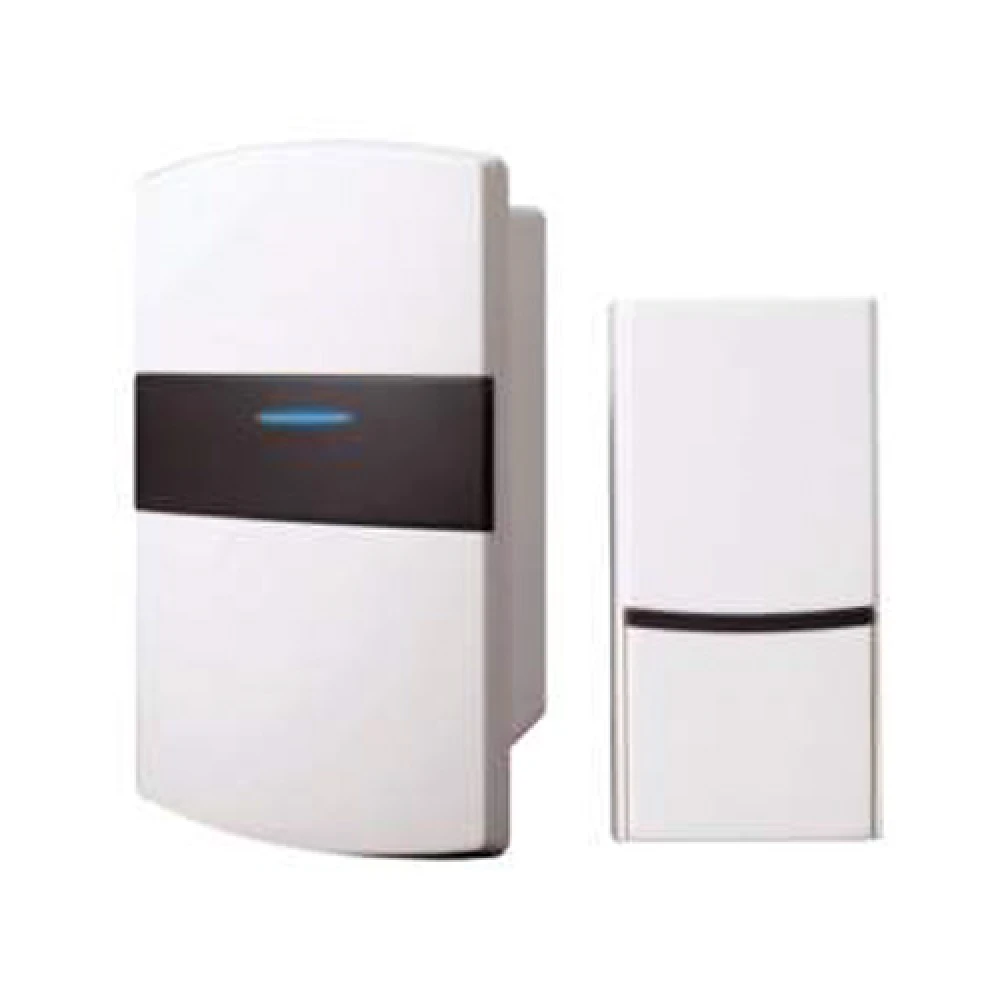 Ασύρματο Κουδούνι Με 32 Μελωδίες Και Ασύρματο Δέκτη Μπαταρίας, 70-85db IP44 - Spotlight