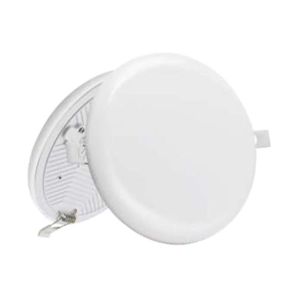 Στρογγυλό LED Panel Οροφής Frameless Λευκό Σώμα - 36W IP44 180 Μοίρες 3000K - SpotLight