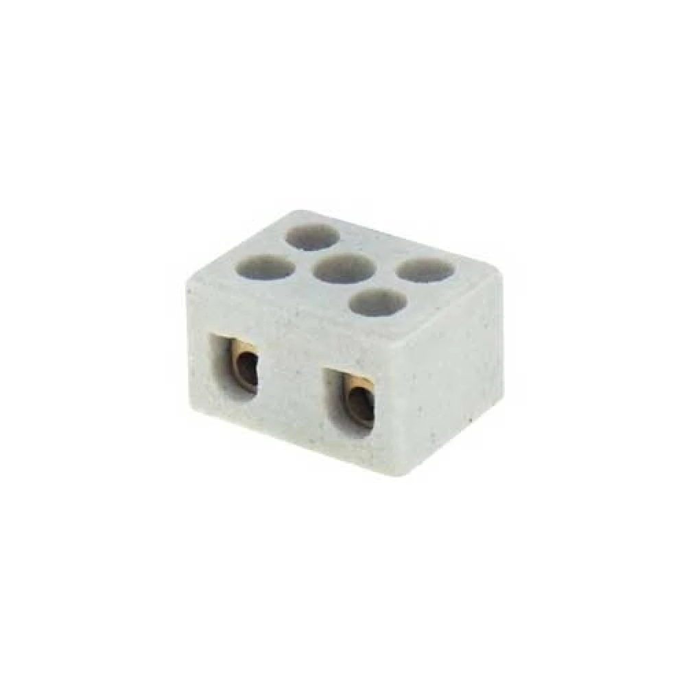 ΚΛΕΜΑ ΠΟΡΣΕΛΑΝΗΣ 2P 6mm² 5A 600°C 0525 FRH - TOP ELECTRONIC