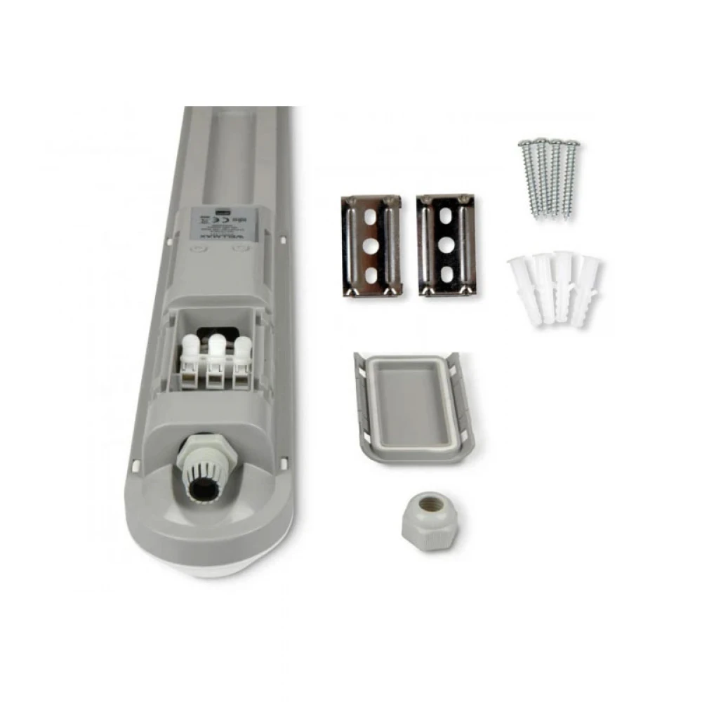 ΦΩΤΙΣΤΙΚΟ LED ΓΡΑΜΜΙΚΟ 600mm 18W 1980LM 6500K IP65 WELLMAX