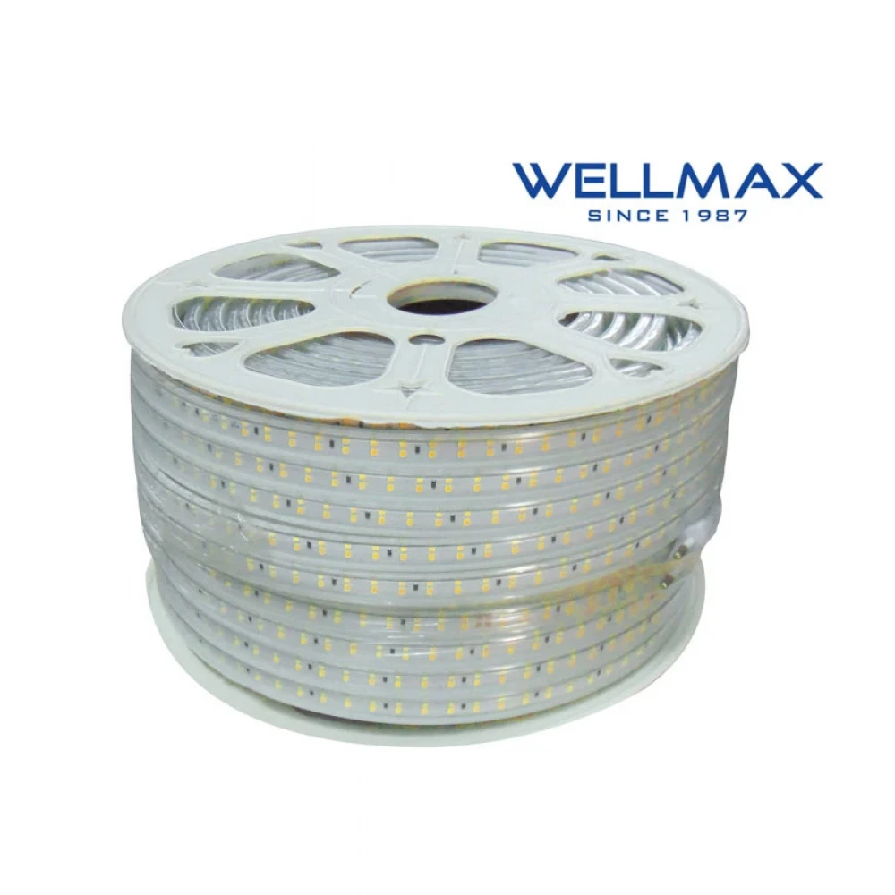 ΤΑΙΝΙΑ LED 230VAC/11W ΕΞΩΤΕΡΙΚΟΥ ΧΩΡΟΥ IP65 180L 2835 DRIVER MODE 6500K ΣΙΛΙΚΟΝΗΣ WELLMAX