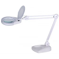 Φακός Μεγεθυντικός Επιτραπέζιος (5X) & Καπάκι 22W 6025-8-6 BYN