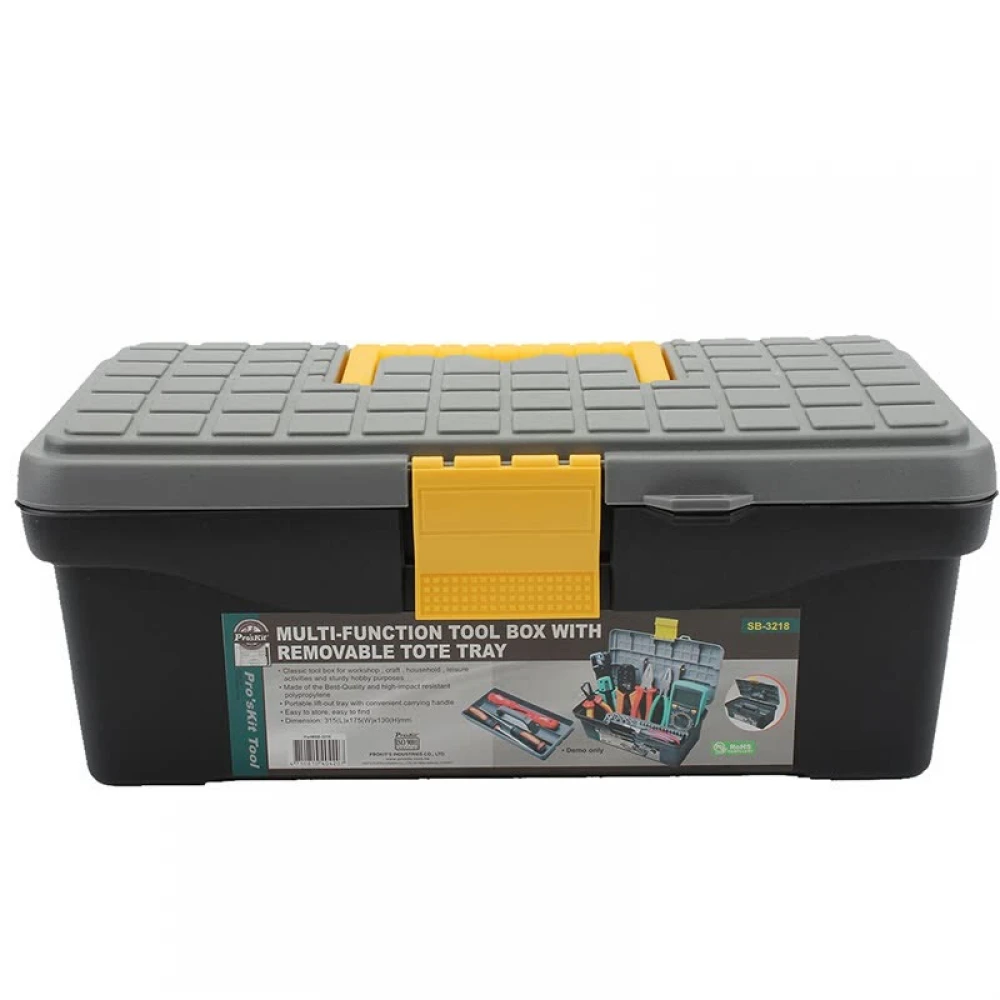 Εργαλειοθήκη Πλαστική 315X175X130mm SB-3218 S/PRO'SKIT