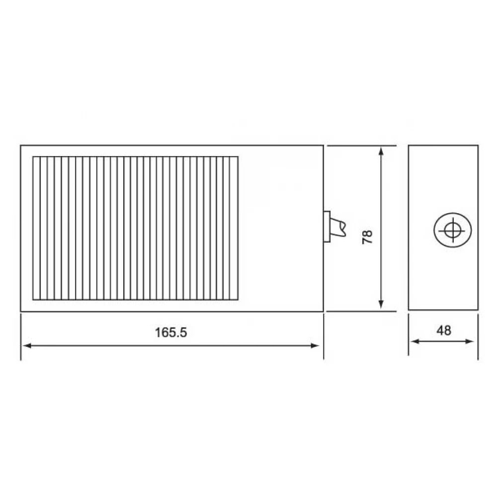 Ποδοδιακόπτης Μεταλλικός 10A FS-1 (CFS-1) CNTD - Top Electronic