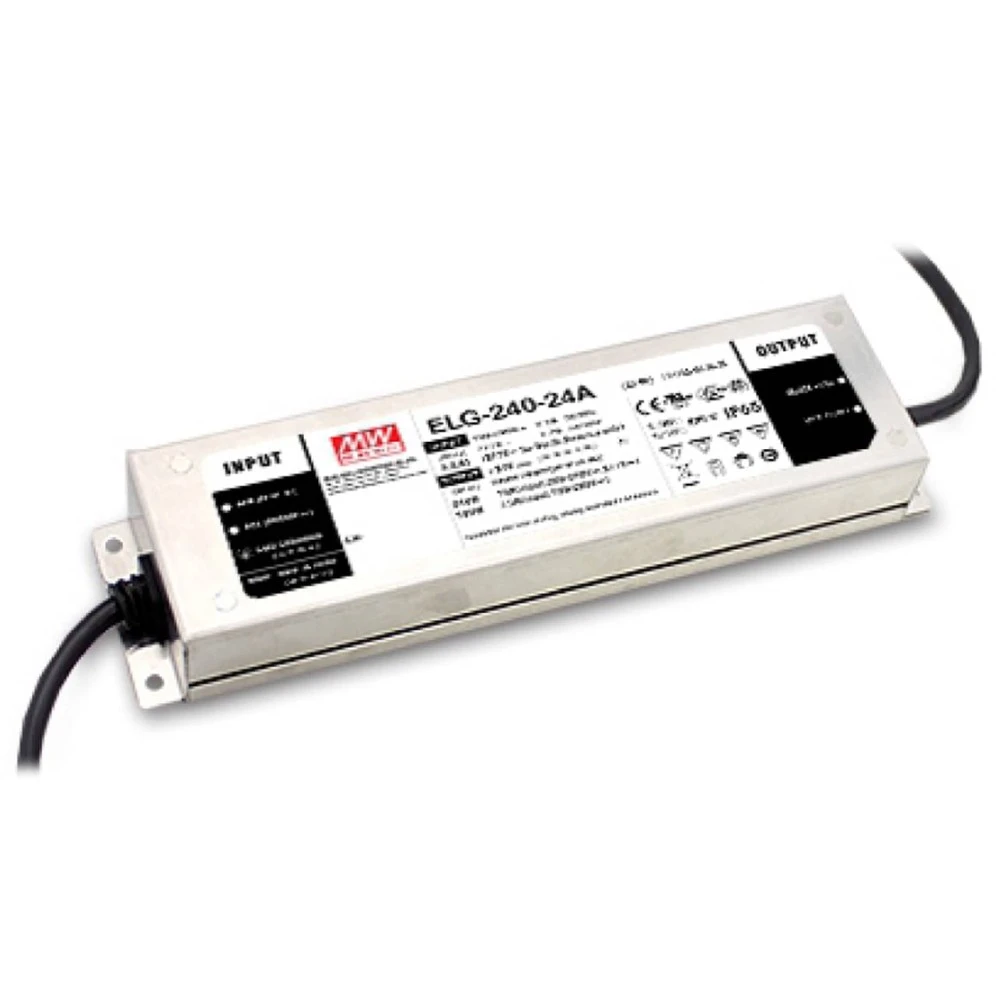 ΤΡΟΦΟΔΟΤΙΚΟ LED 240W/24VDC/10A PFC IP67 DALI ELG-240-24DA-3Υ MEAN WELL
