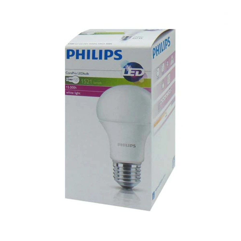 LED Λάμπα A60 E27 13W 1521LM 200° 3000K - Philips Θερμό Λευκό
