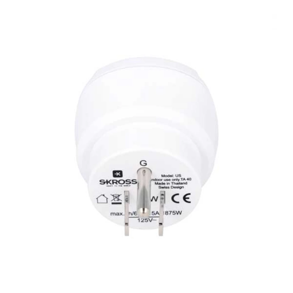 ADAPTOR Αμερικάνικο Σε Σούκο - Europe to USA - SKROSS