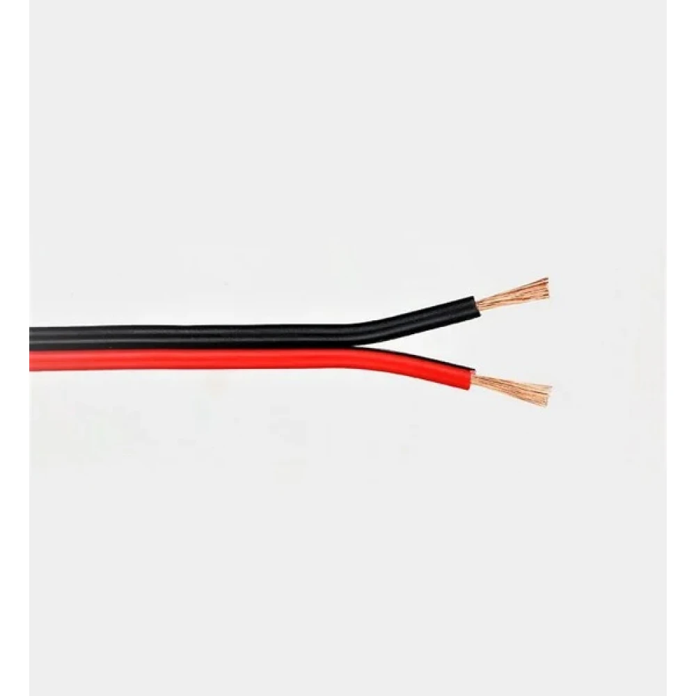 ΚΑΛΩΔΙΟ ΗΧΕΙΩΝ 2X0.75mm² R/B ΚΑΘΑΡΟΣ ΧΑΛΚΟΣ OD4 HAI - TOP ELECTRONIC