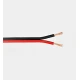 ΚΑΛΩΔΙΟ ΗΧΕΙΩΝ 2X0.75mm² R/B ΚΑΘΑΡΟΣ ΧΑΛΚΟΣ OD4 HAI - TOP ELECTRONIC