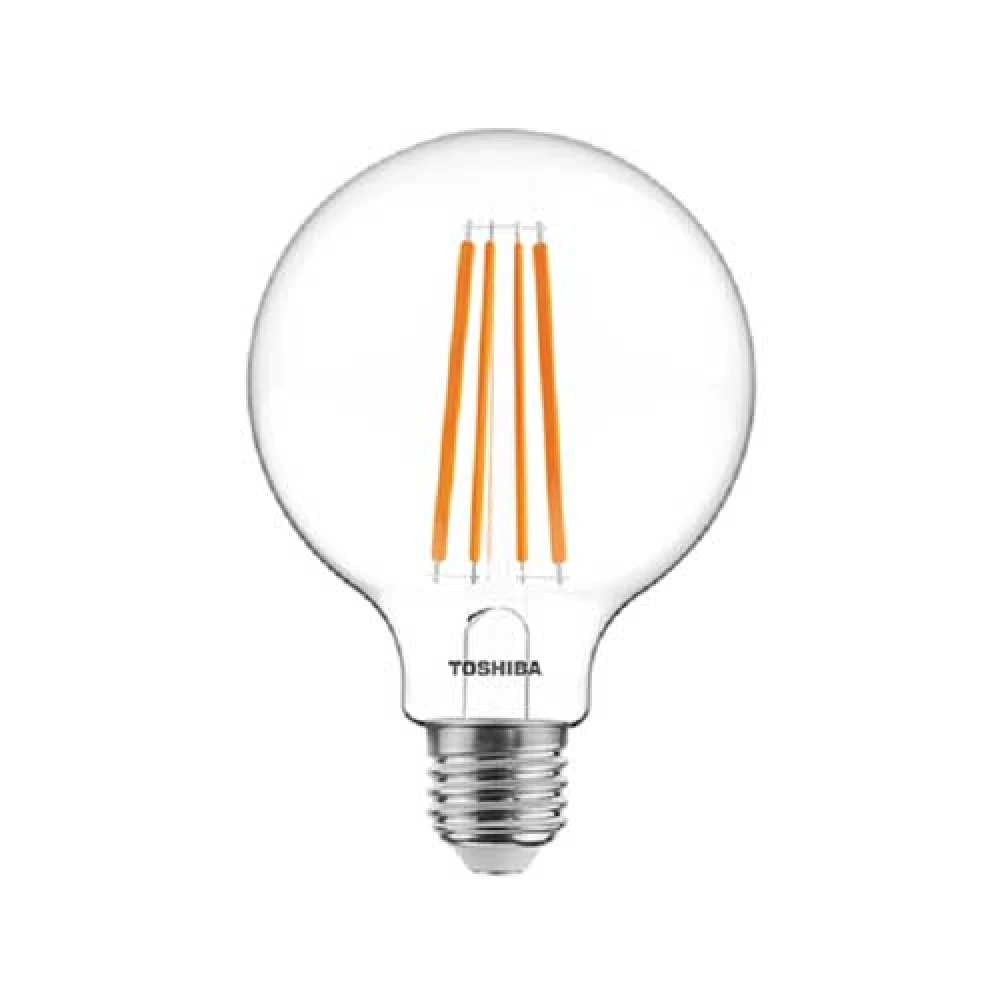 LED Λάμπα E27 G95 Filament Clear 11W 2700K Dimmable - TOSHIBA