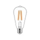 LED Λάμπα E27 ST64 Filament Clear 7W 2700K Dimmable - TOSHIBA