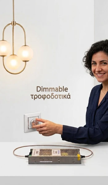 Dimmable Τροφοδοτικά