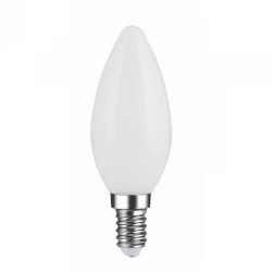 LED Λάμπα Filament Κερί 6W Θερμό E14 Γαλακτερή DIMMABLE Universe