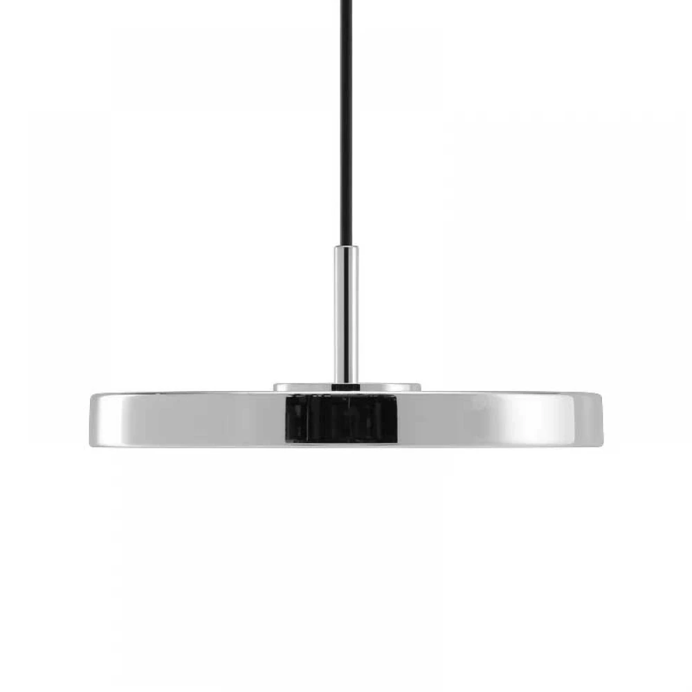 Κρεμαστό Φωτιστικό LED Asteria Micro Monochrome - Polished steel 12W Φ15cm Dimmable by UMAGE