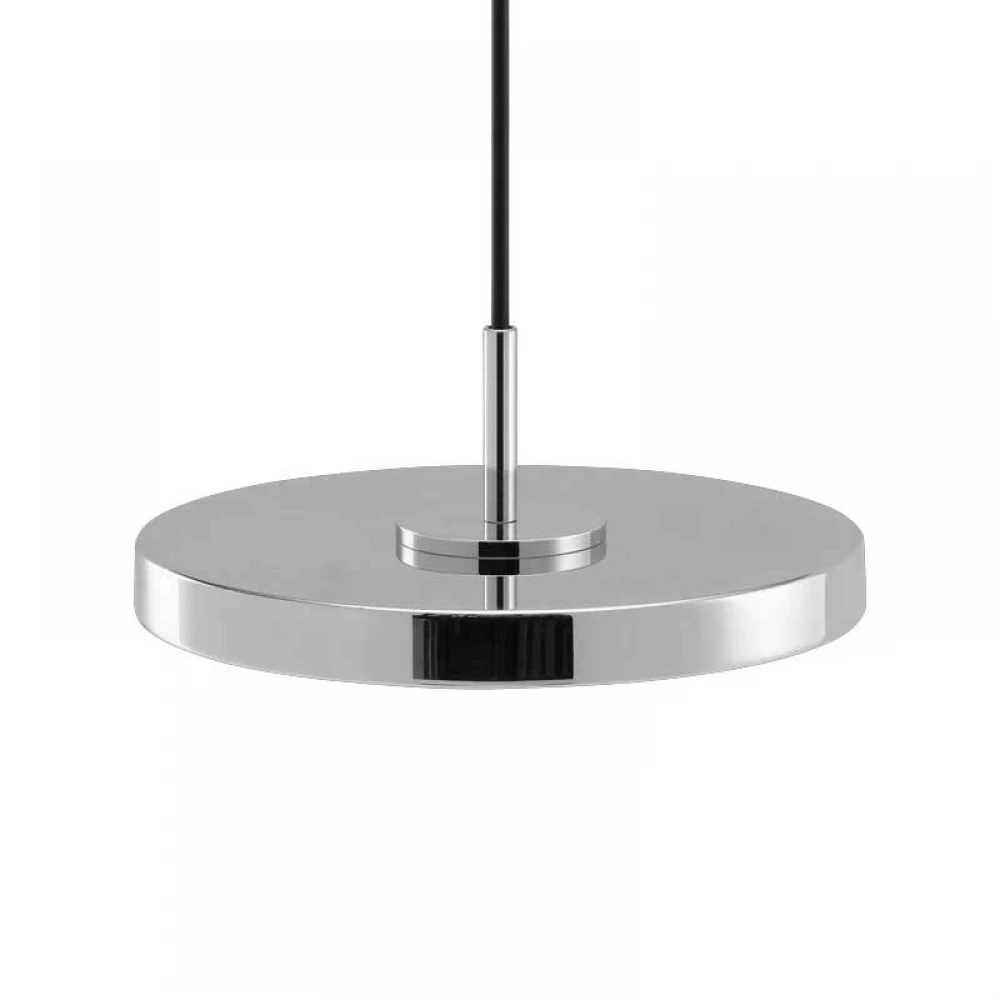 Κρεμαστό Φωτιστικό LED Asteria Micro Monochrome - Polished steel 12W Φ15cm Dimmable by UMAGE
