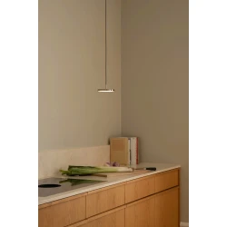 Κρεμαστό Φωτιστικό LED Asteria Micro Monochrome - Polished steel 12W Φ15cm Dimmable by UMAGE