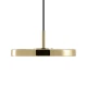 Κρεμαστό Φωτιστικό LED Asteria Micro Monochrome - Polished Brass 12W Φ15cm Dimmable by UMAGE