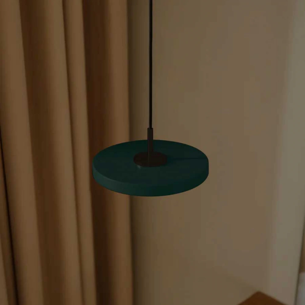 Κρεμαστό Φωτιστικό LED Asteria Micro Forest Green 12W Φ15cm Dimmable by UMAGE