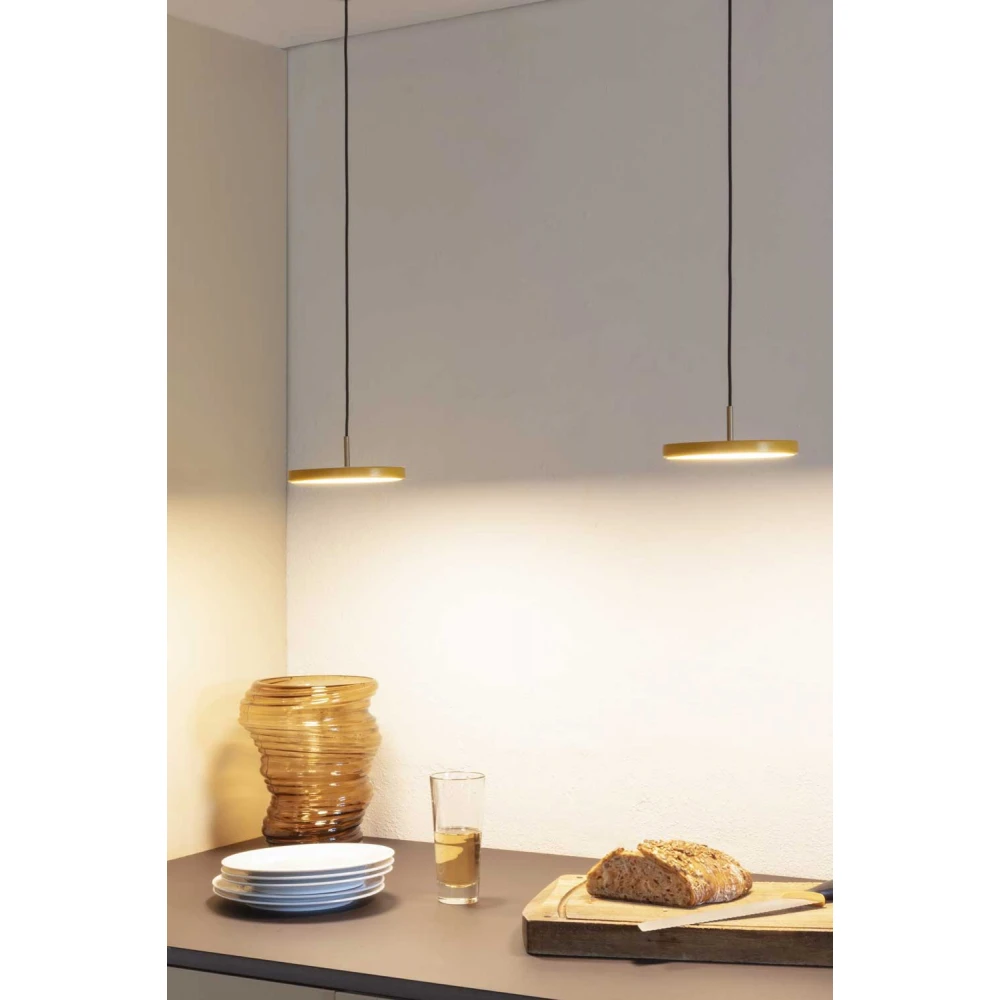 Κρεμαστό Φωτιστικό LED Asteria Micro Saffron Yellow 12W Φ15cm Dimmable by UMAGE