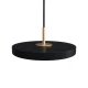 Κρεμαστό Φωτιστικό LED Asteria Micro Black 12W Φ15cm Dimmable by UMAGE