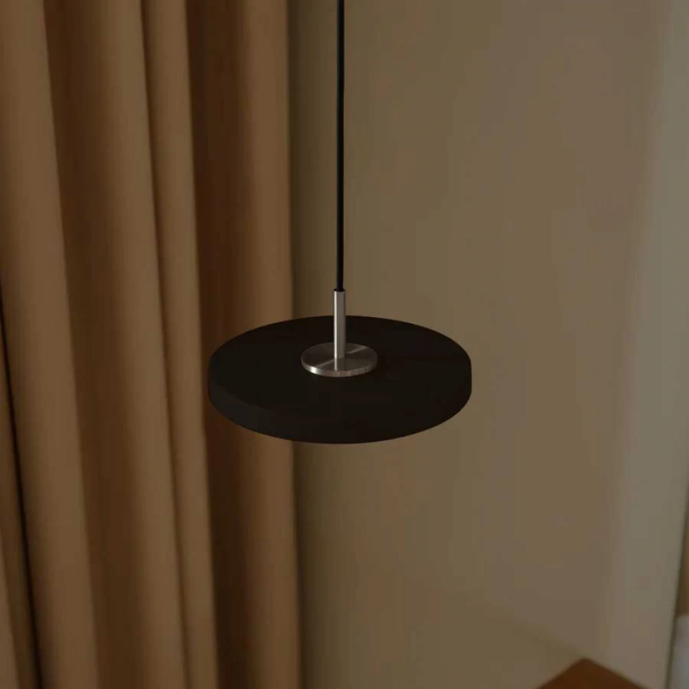 Κρεμαστό Φωτιστικό LED Asteria Micro Black 12W Φ15cm Dimmable by UMAGE