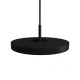 Κρεμαστό Φωτιστικό LED Asteria Micro Black 12W Φ15cm Dimmable by UMAGE
