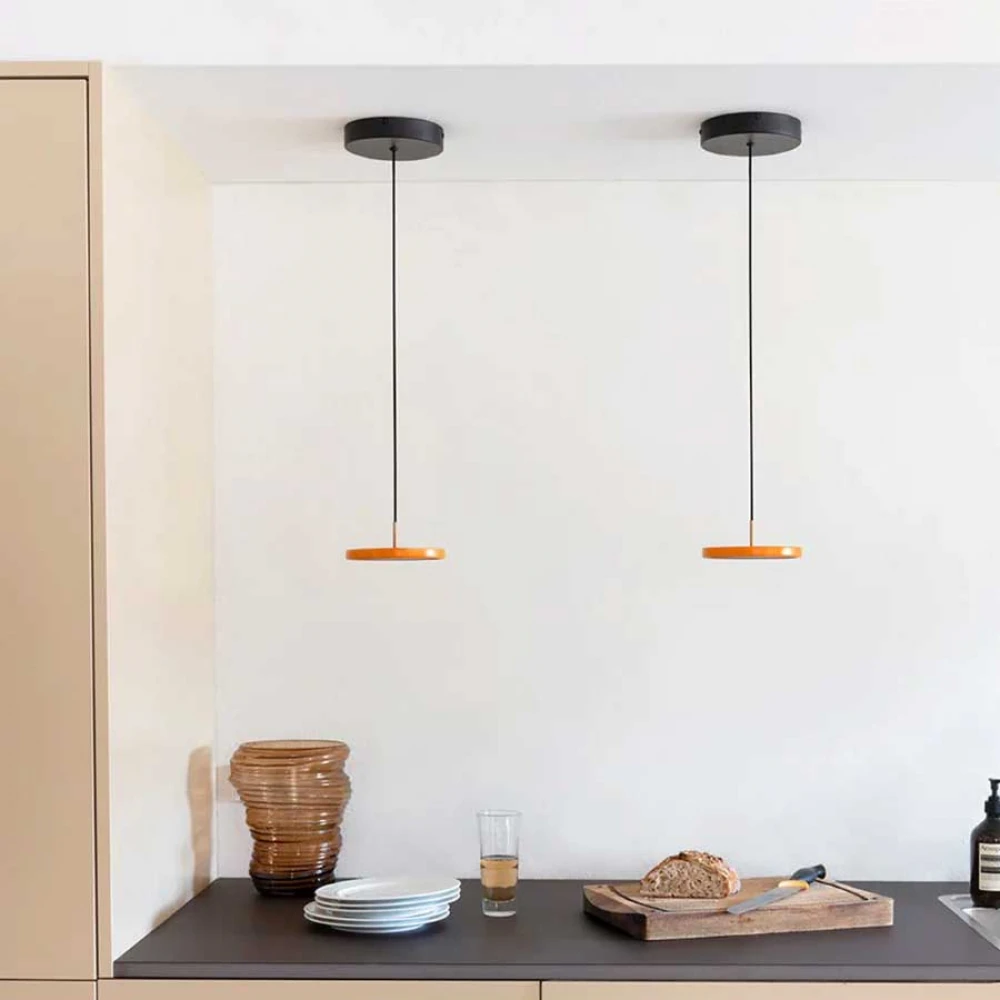 Κρεμαστό Φωτιστικό LED Asteria Micro Nuance Orange 12W Φ15cm Dimmable by UMAGE