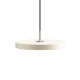 Κρεμαστό Φωτιστικό LED Asteria Mini Pearl White 14W Φ31cm Dimmable by UMAGE