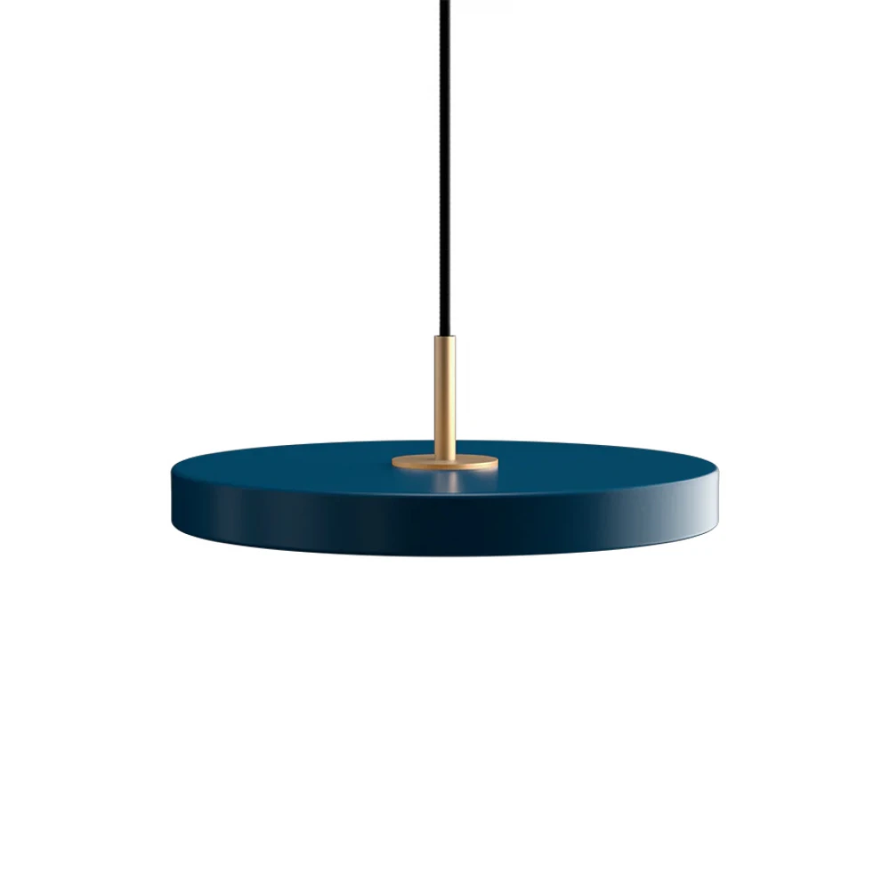 Κρεμαστό Φωτιστικό LED Asteria Mini Petrol Blue 14W Φ31cm Dimmable by UMAGE