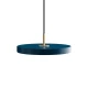Κρεμαστό Φωτιστικό LED Asteria Mini Petrol Blue 14W Φ31cm Dimmable by UMAGE