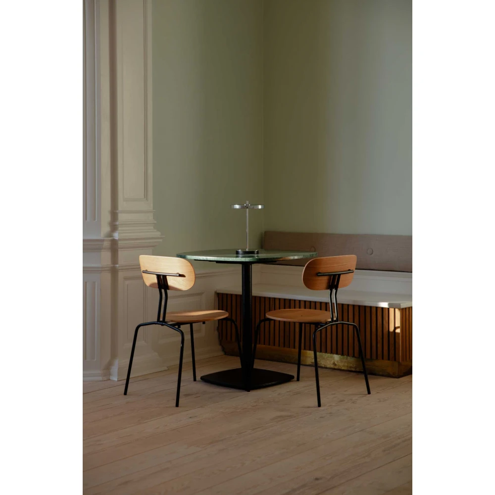 LED Πορτατίφ Μπαταρίας Επαναφορτιζόμενο Asteria Move Dimmable - Polished steel - by UMAGE