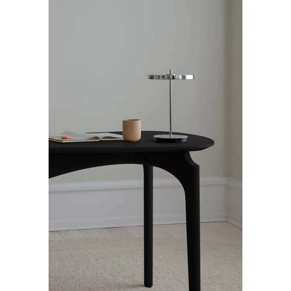 LED Πορτατίφ Μπαταρίας Επαναφορτιζόμενο Asteria Move Dimmable - Polished steel - by UMAGE